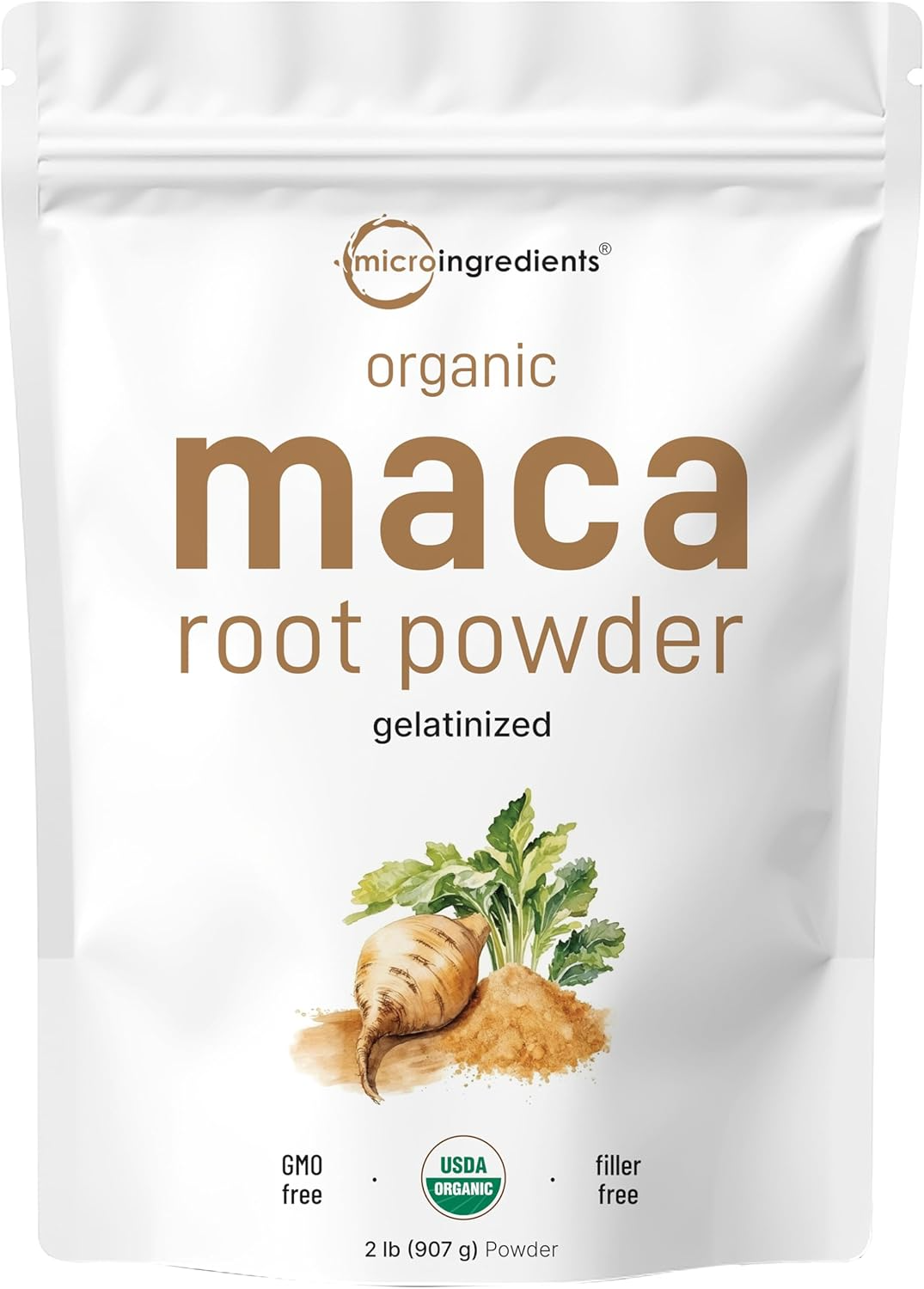 Maca Root Powder - (PCOS, Hormones, Libido, Energy & Mood)