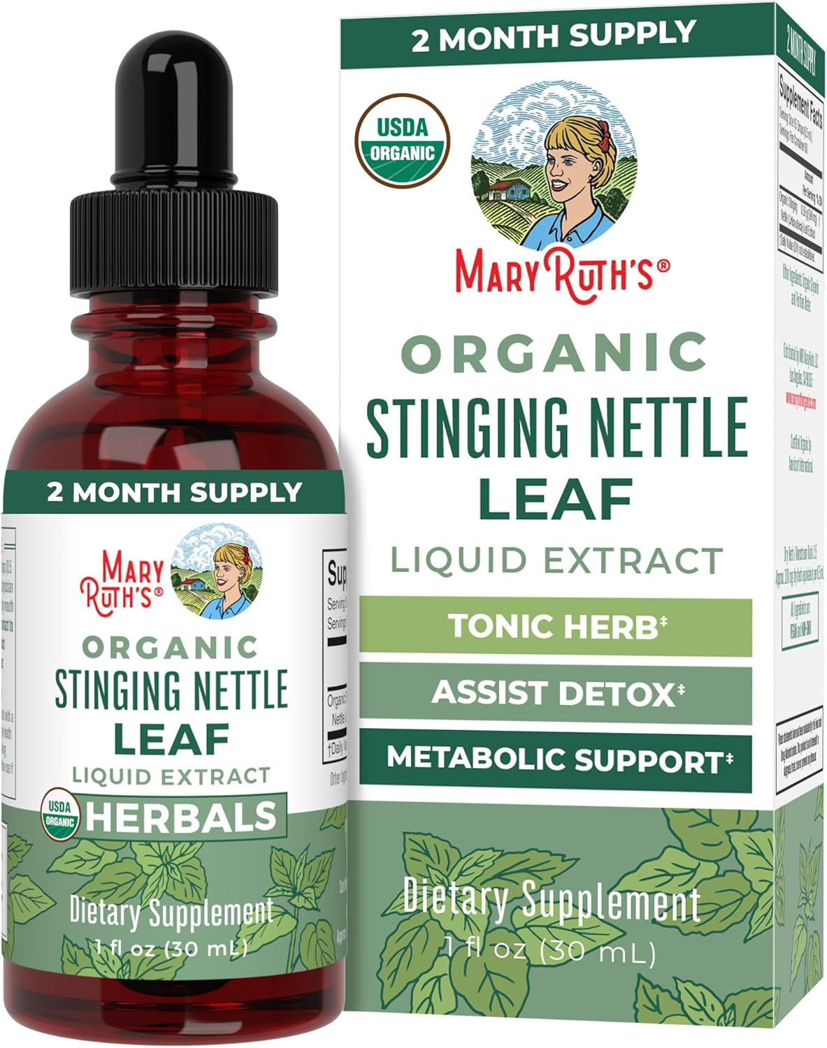 Nettle Leaf Tincture Liquid Extract - (PCOS, Liver + More)