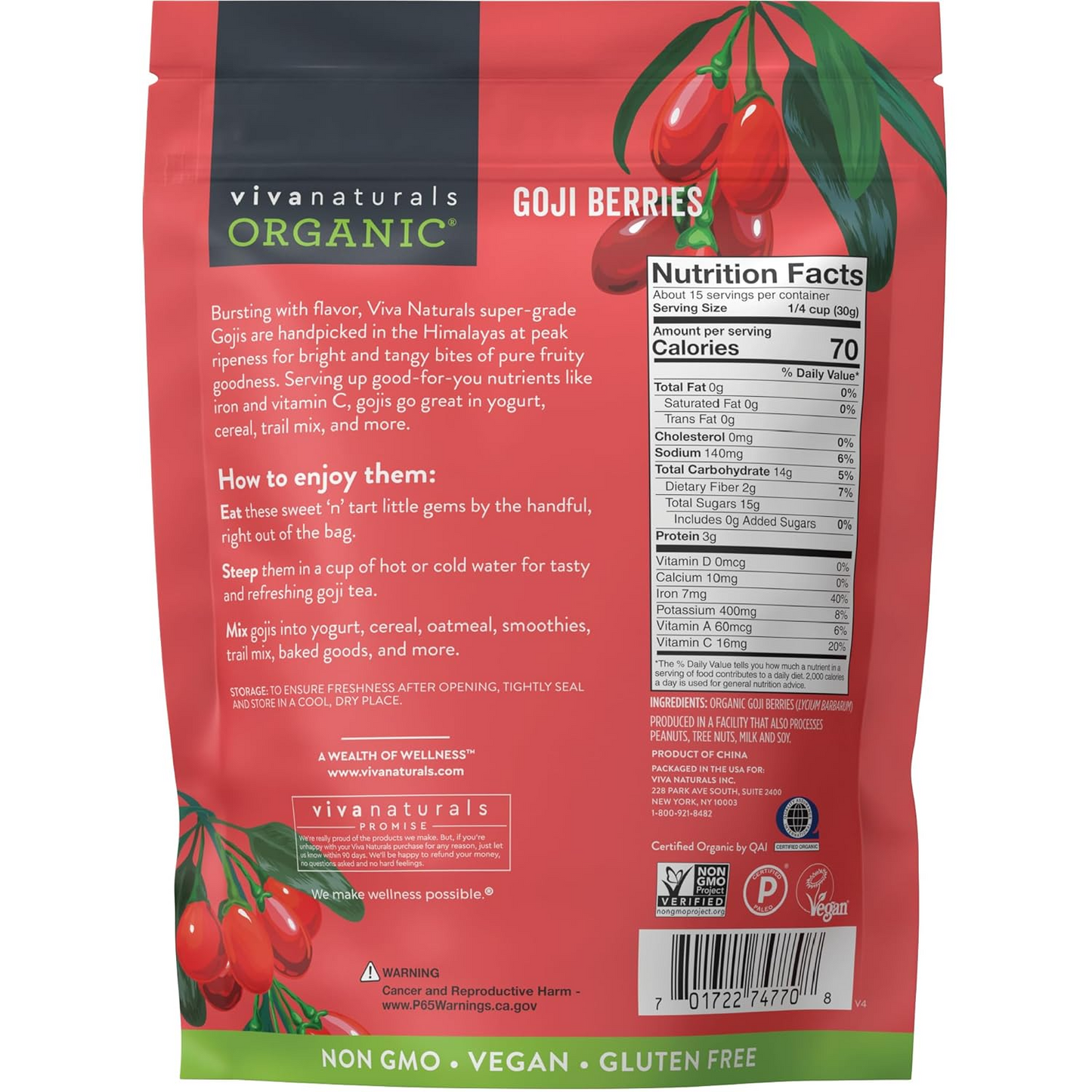 Goji Berry - (PCOS, Energy, Hormones & Skin)