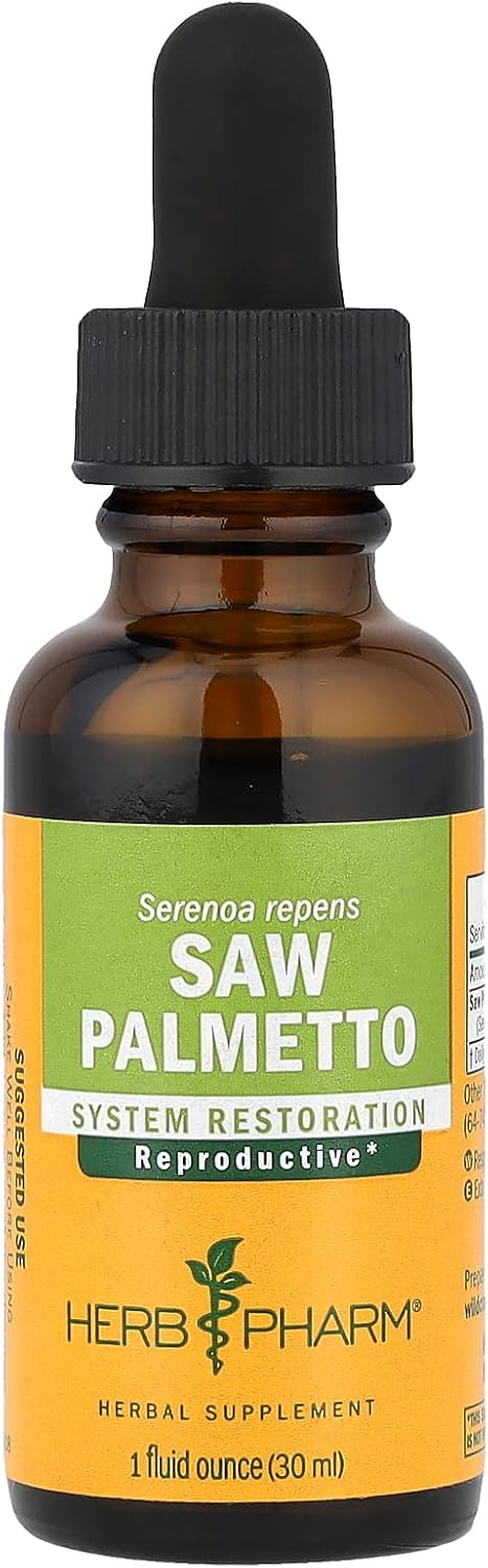 Saw Palmetto Tincture Liquid Extract - (PCOS, Hormones, Acne, Hair)