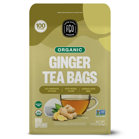 Ginger Tea - (PCOS, Inflammation, Circulation, PMS & Detox)