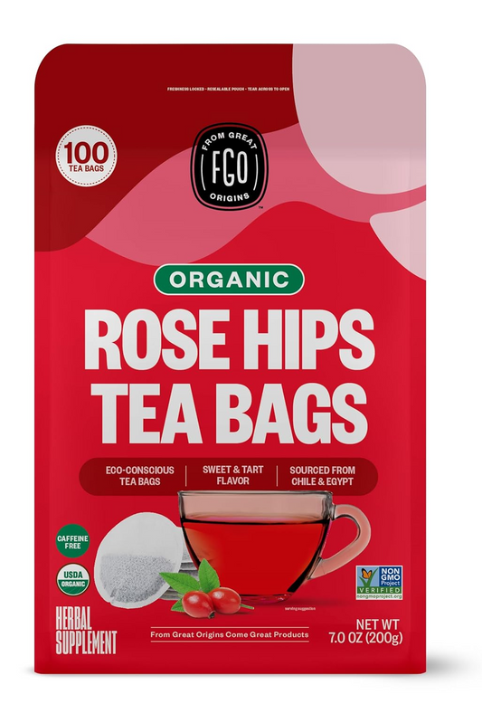 Rose Hips Tea - (PCOS, Immunity, Adrenal & Reproductive Health)