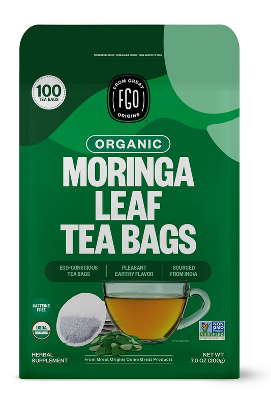 Moringa Tea - (PCOS, Blood Sugar, Energy, Skin & Metabolism)