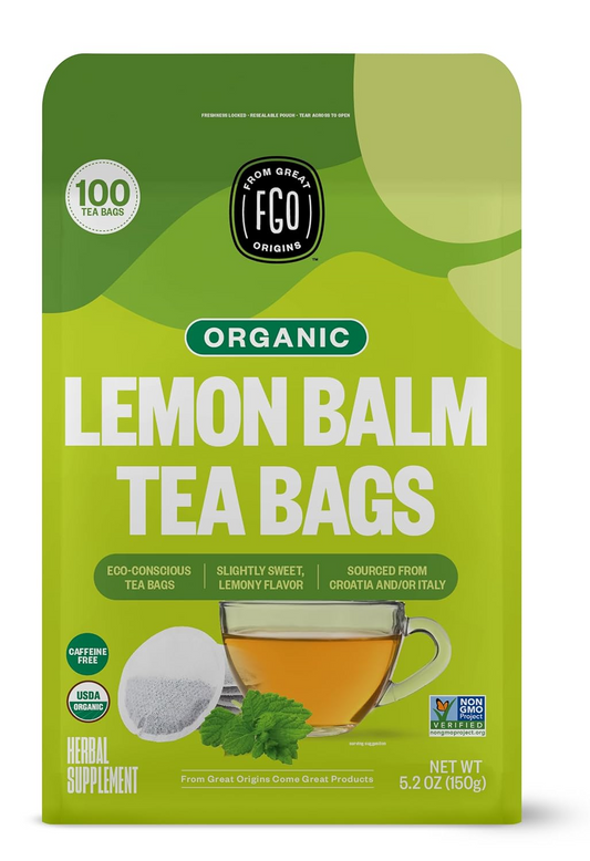 Lemon Balm Tea - (PCOS, Stress, Sleep & Hormones)