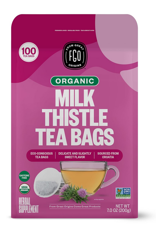 Milk Thistle Tea - (PCOS, Liver, Hormones & Skin)
