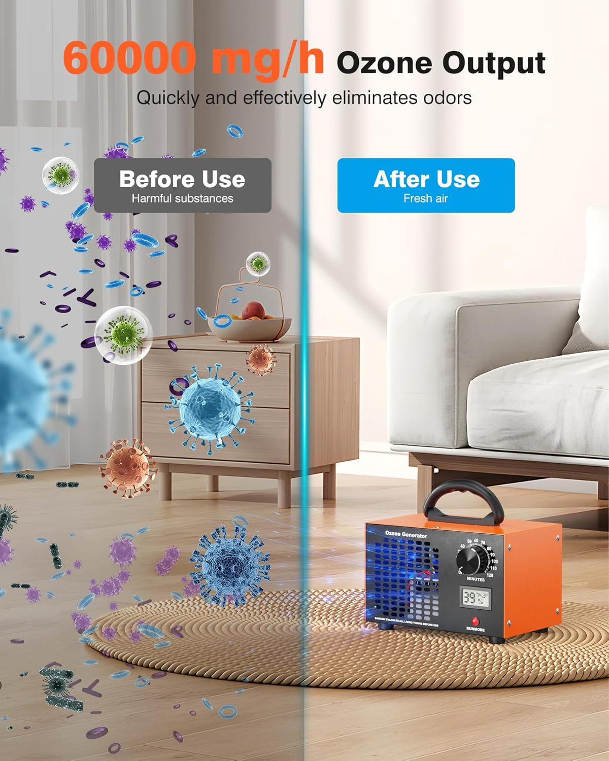 Ozone Generator (MOLD & ODOR)