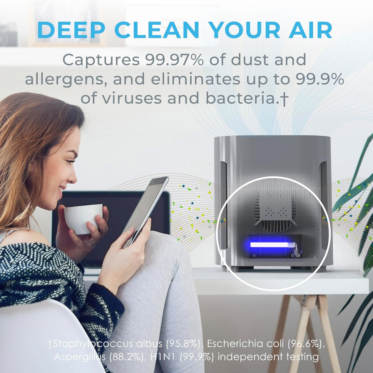 HEPA Air Purifier with UV Light (MOLD)