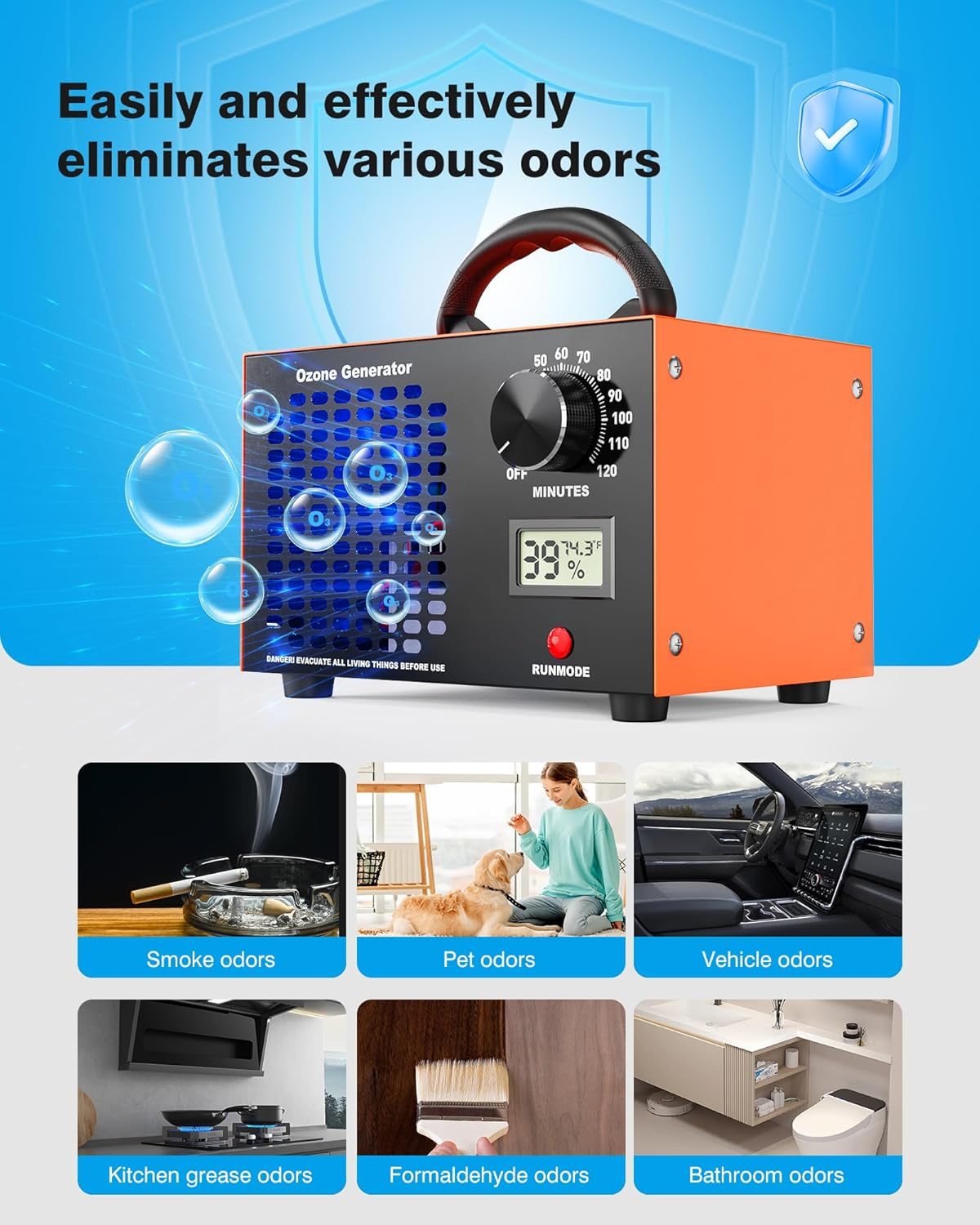Ozone Generator (MOLD & ODOR)
